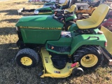 JD 455 liquid cooled, 22HP diesel garden tractor