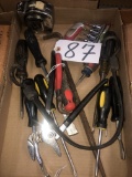 Channel locks, Snap On screw drivers & other tools