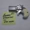 Hawes Firearms .22 Western Derringer over/under pistol, chrome