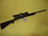 Savage Mod. 93R17 cal .17HR, bull barrel bolt action w/ Simmons 3x9x40 scope