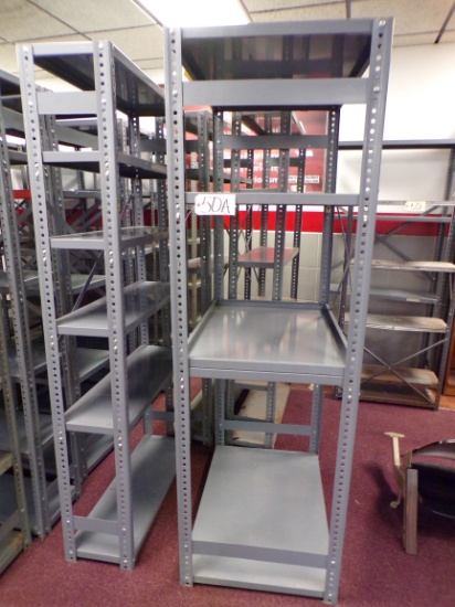 Metal Pallet shelves, 75in x 3ft
