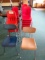 (28) Child school chairs