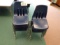 (12) Plastic child school chairs