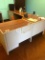 (3 pcs) Desk & (2) credenzas Haworth brand