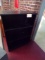 4ft Black bookcase