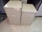 (2) 4 drawer file cabinet
