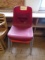 (3) Assorted studen school chairs