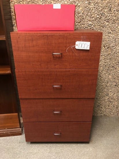 CHerry finished lateral file cabinet 30in x 55in
