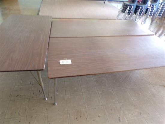 (2) 6ft childrens tables (1) 5ft table