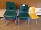 (8) Assorted desk chairs (rm 1)