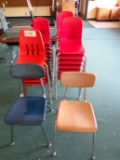 (28) Child school chairs