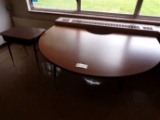 6ft Half moon table and desk