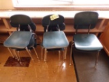 (8) Small chairs (2) adult