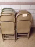 (15) Metal folding chairs