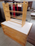 4ft x 29in Storage shelving with rack