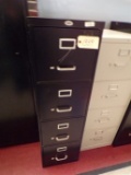 Westco 4 drawer black file cabinet