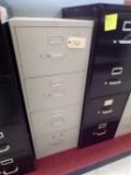 1000 Series 4 drawer white file cabinet