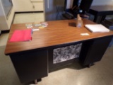 5ft x30in Teacher desk and media table