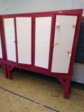 6ft x 6ft 2in cabinet on wheels