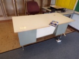 5ft x 30in Teacher desk and chair