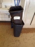 (2) Trash cans
