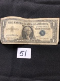 $1.00 bill, silver certificate