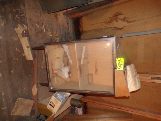 Jack Master knife display cabinet & Remington display cabinet