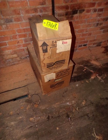 (2) Warner procelain toilet tank & bowl