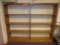 5ft wooden shelf (Library)