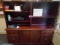 Wooden wall unit w/ storage 6ft x 68in (office)