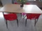 Formica top table 30in x 5ft & (4) chairs (Rm 320)