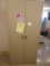 6.5ft x 3ft metal storage cabinet (Nurse Rm)