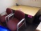 Desk 30in x 5ft & (2) office chairs (Rm 200)