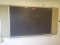 8ft Black board & bulletin board combo (Rm 302)