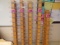 (4) Wall mounted coat racks, 70in (4th gr rm)