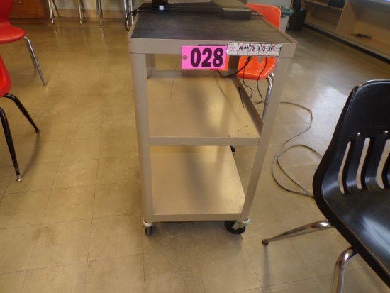 3ft tall media cart (Rm 304)