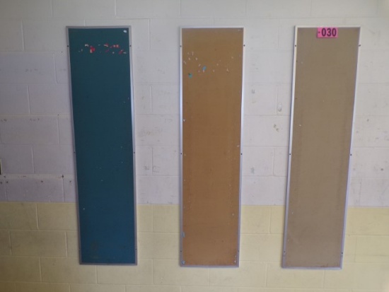 (6) Assorted bulletin boards (Rm 302)