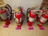 (2) Amerex mod. B402 ABC fire extinguishers 5lbs (Maintenance Hallway)