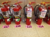 (2) Ansul Sentry AA05 5lb fire extinguishers (Maintenance Hallway)