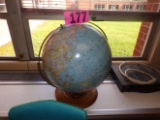 Large world globe (library)