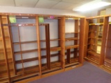Media room/library adj. shelving, 20+ feet (library)