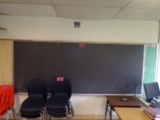 10-12 ft blackboard & bulletin board (Rm 304)