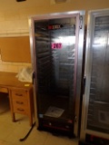 Hot Logix elec. warming cabinet, heat proofer, SS, Carter Hoffman, 70in x 2