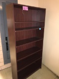 Cherry finished 6ft bookshelf (Kitchen)