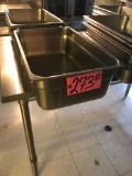 (1) 21in x 13in deep metal insert pan (kitchen)