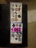 (4) Boxes of minerals & rocks (4th gr rm)