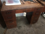 Wood desk