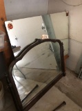 (2) Antique dresser mirrors