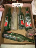 Vintage 7Up Ohio State Buckeyes pop bottles & others