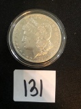 1883 Morgan silver dollar